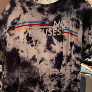 “No excuses” shirt